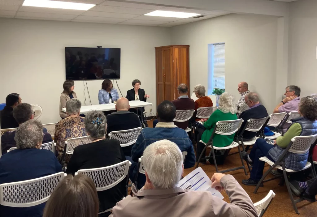 breakout discussion session at MBA conference